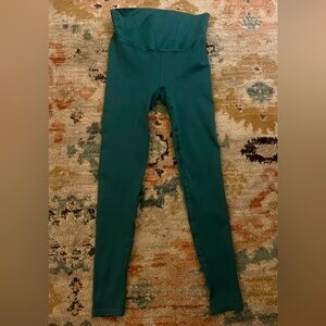 Turquoise Free People movement leggings